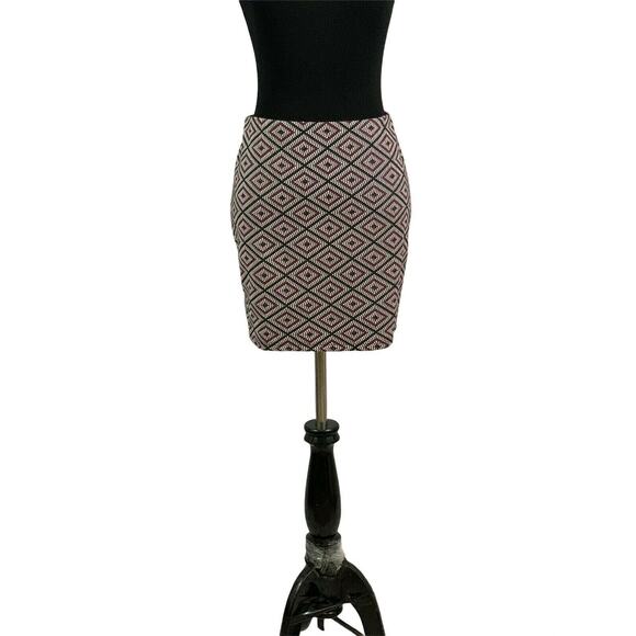 Zara Trafaluc Multicolor Geometric Print Mini Skirt Size M - Picture 10 of 11